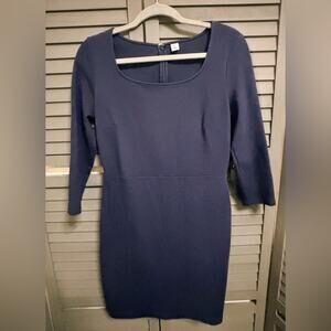 Old Navy Three Quarter Sleeve Navy Dress Size M